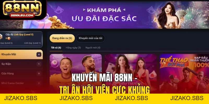 88NN ⭐️ Link Nhà Cái 88nn.Com Casino Chính Thức T9/2026 +88K - Jizako